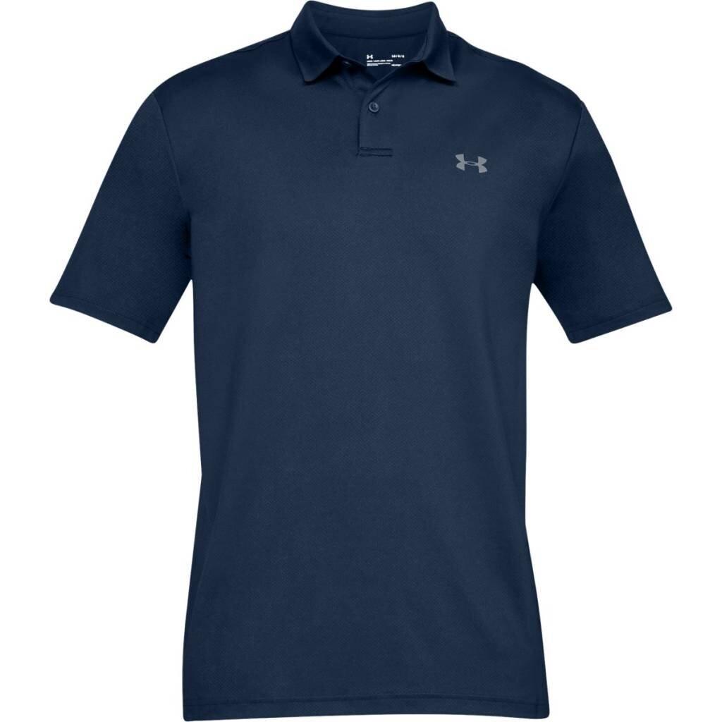 Ua tričko performance polo 2.0 navy