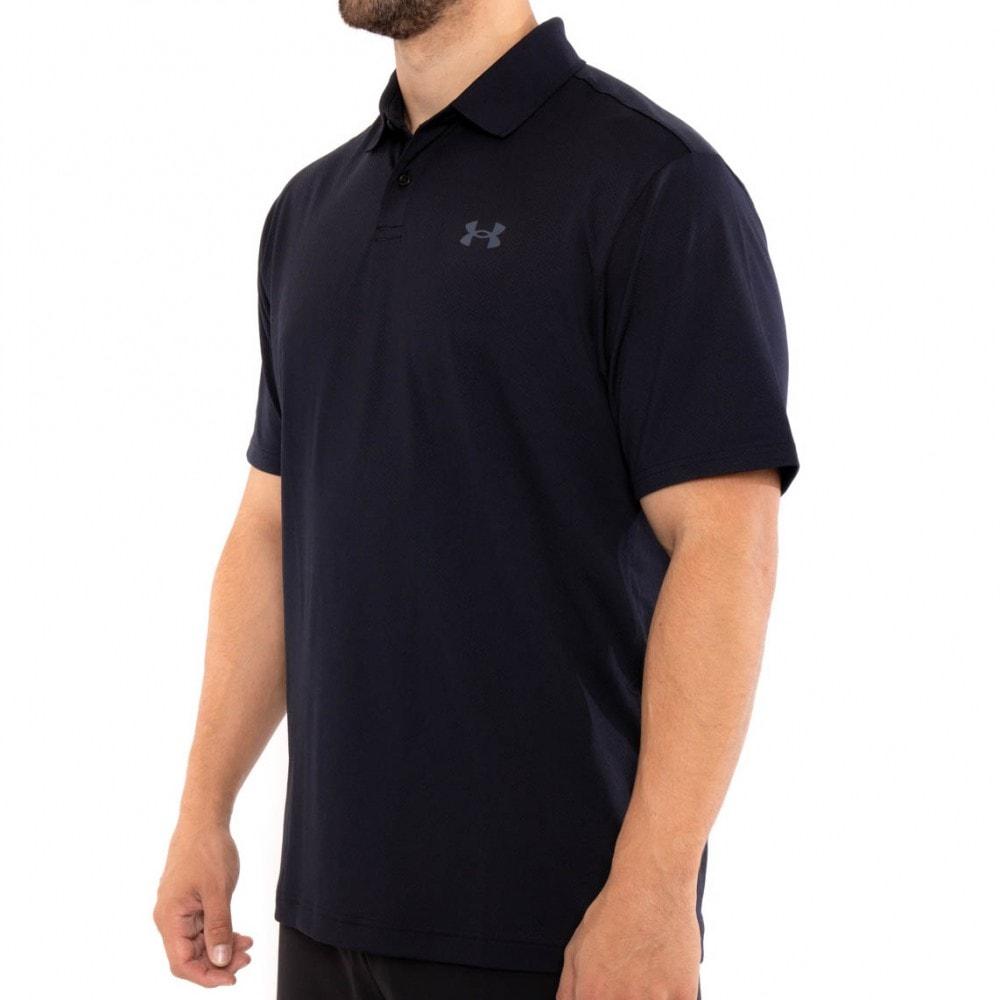 Ua tričko performance polo 2.0 blk