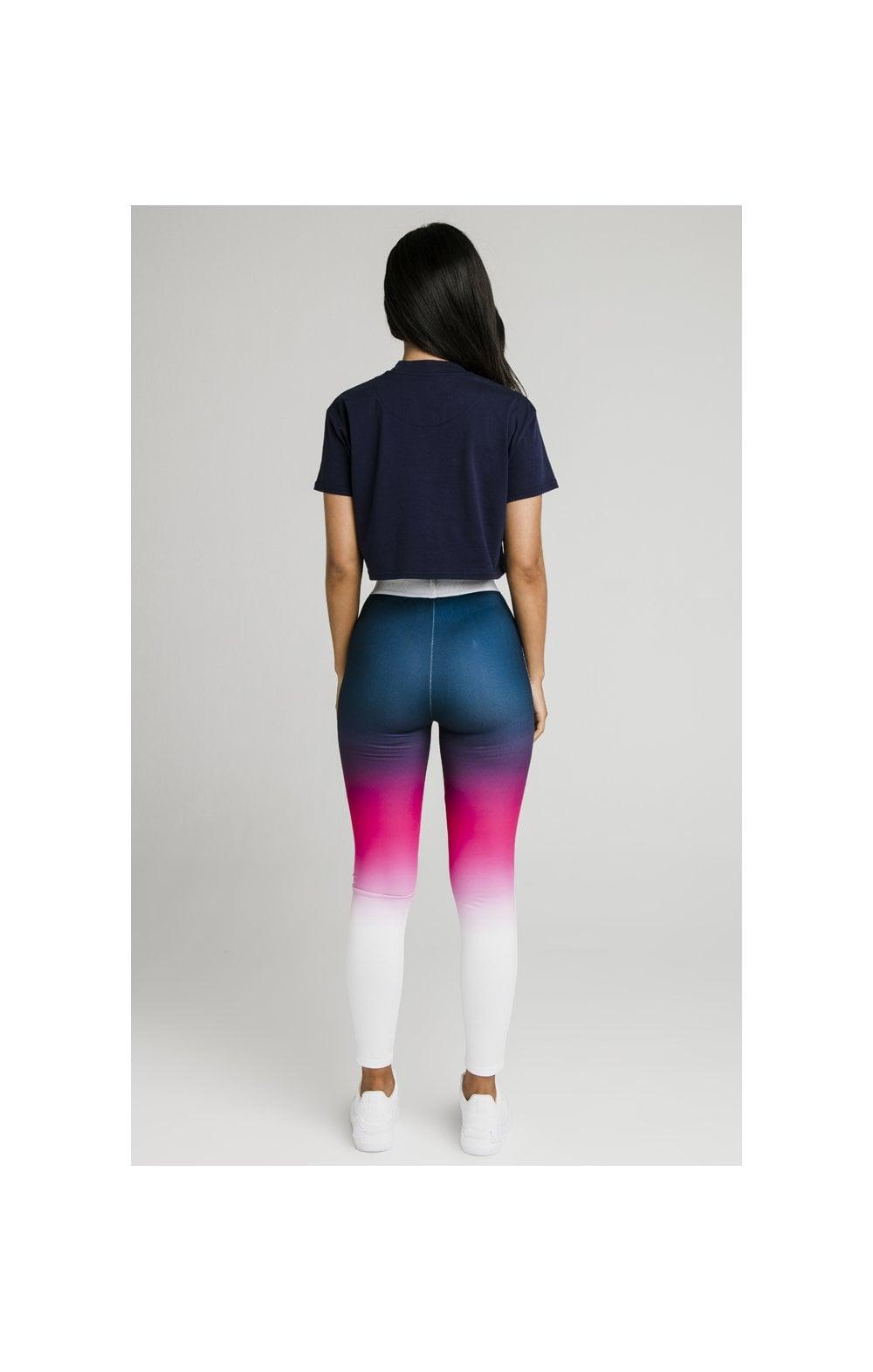Siksilk legíny FADE TAPE LEGGINS navy/pink/white
