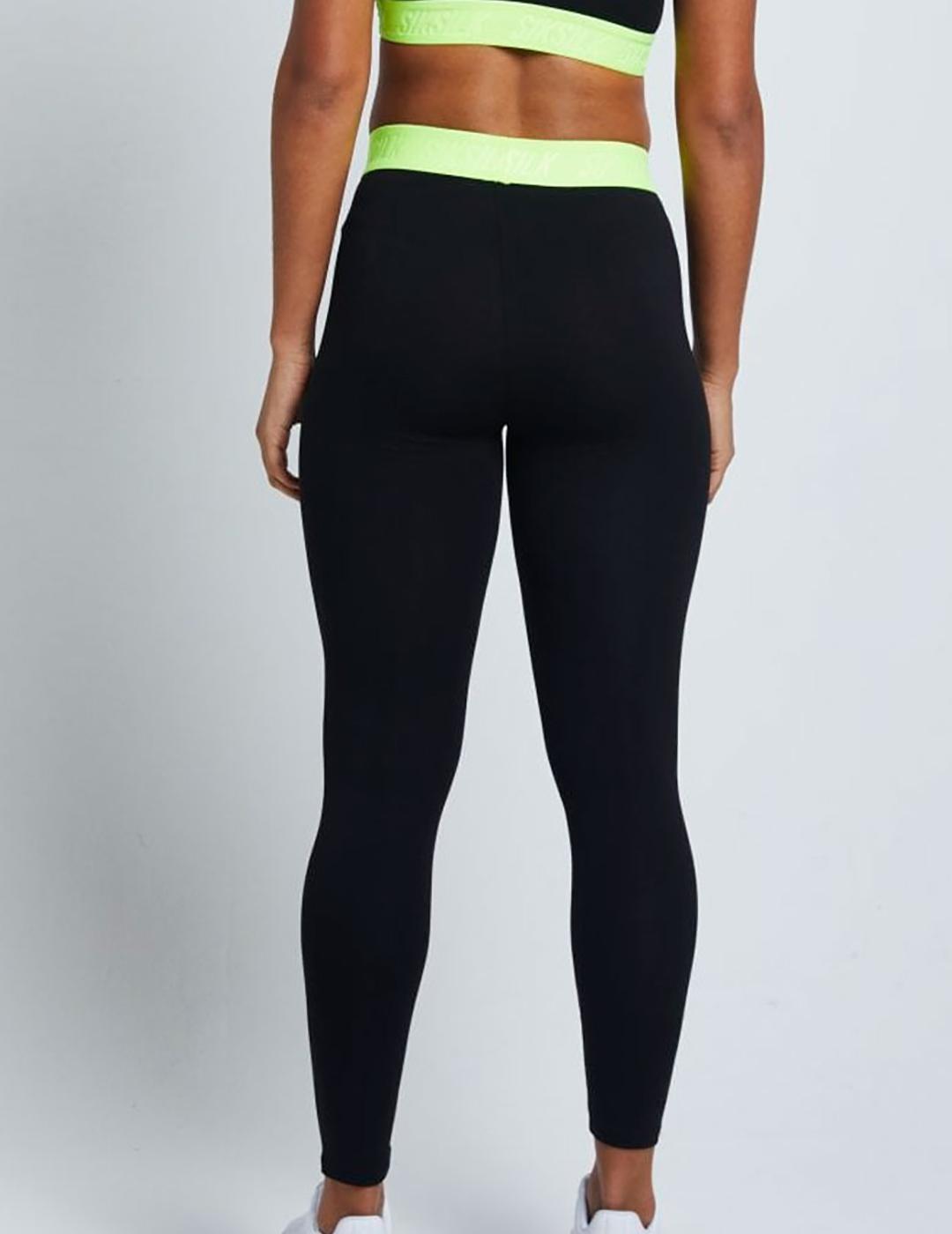 Siksilk legíny NEON TAPE LEGGINS blk