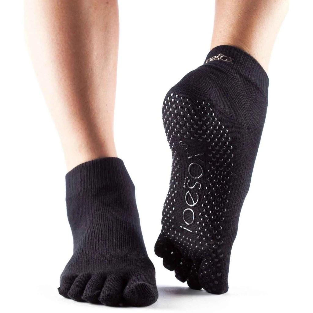 Toesox protišmykové ponožky na jogu ankle / full toe / grip