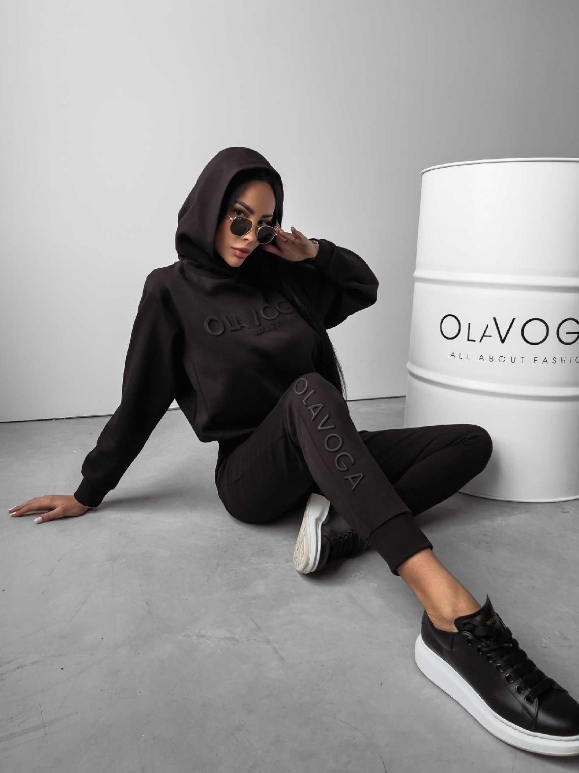 Olavoga tepláky AKIRA black