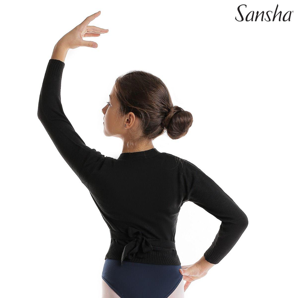 Sansha sveter Y VALERIYA black dievčenský