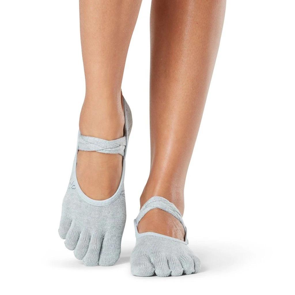 Toesox protišmykové ponožky na jogu mia / full toe / grip hydrangea