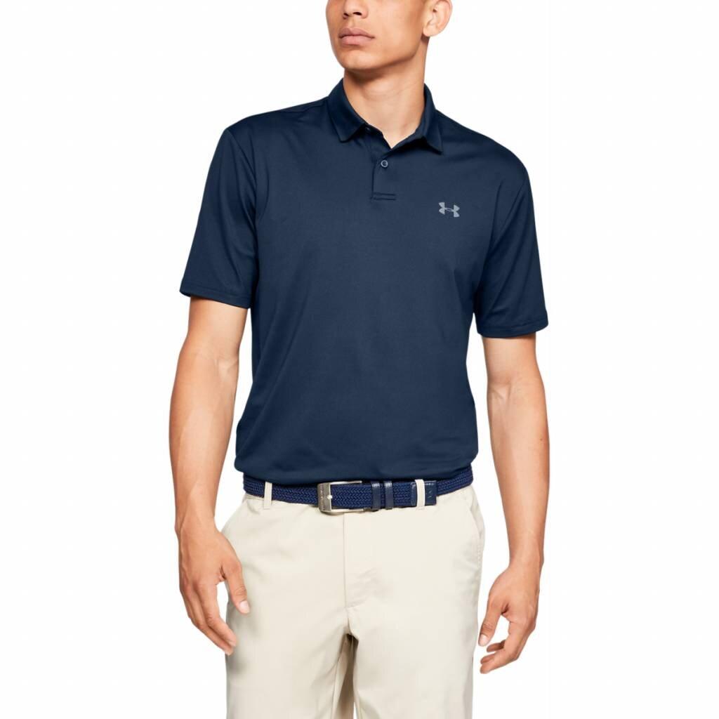 Ua tričko performance polo 2.0 navy