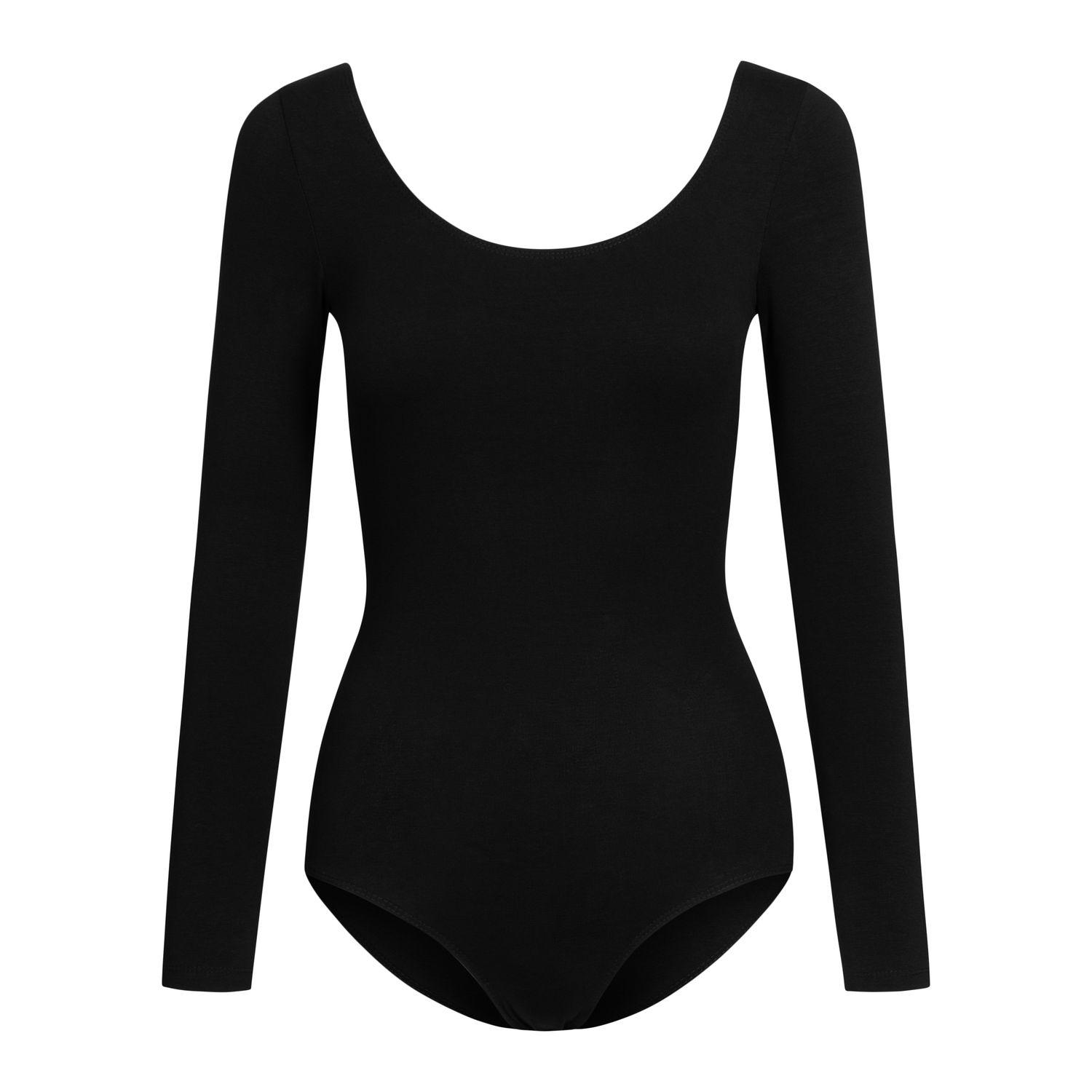 Rumpf dres dlhý rukáv čierny