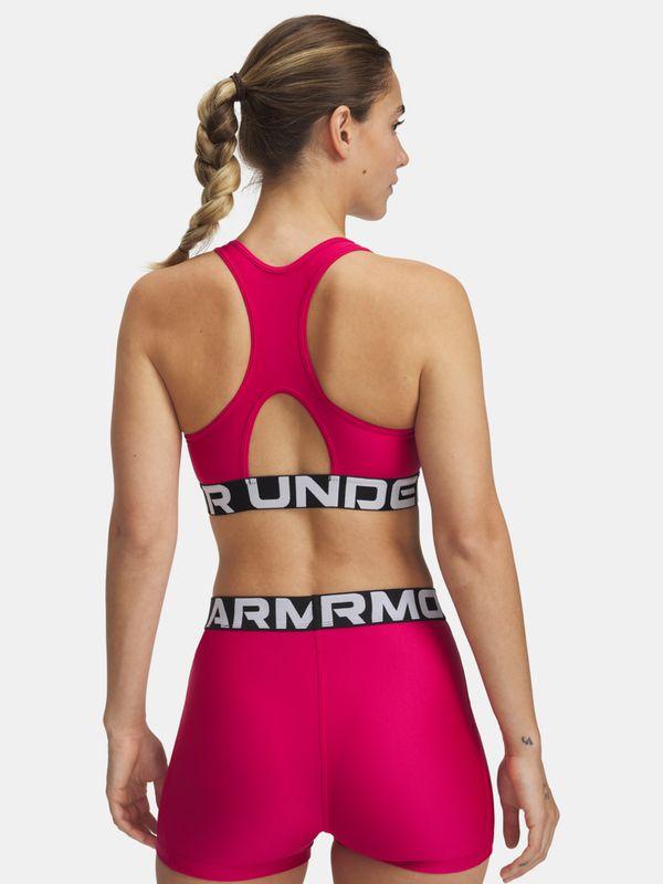 Podprsenka UA HG Mid Branded pink