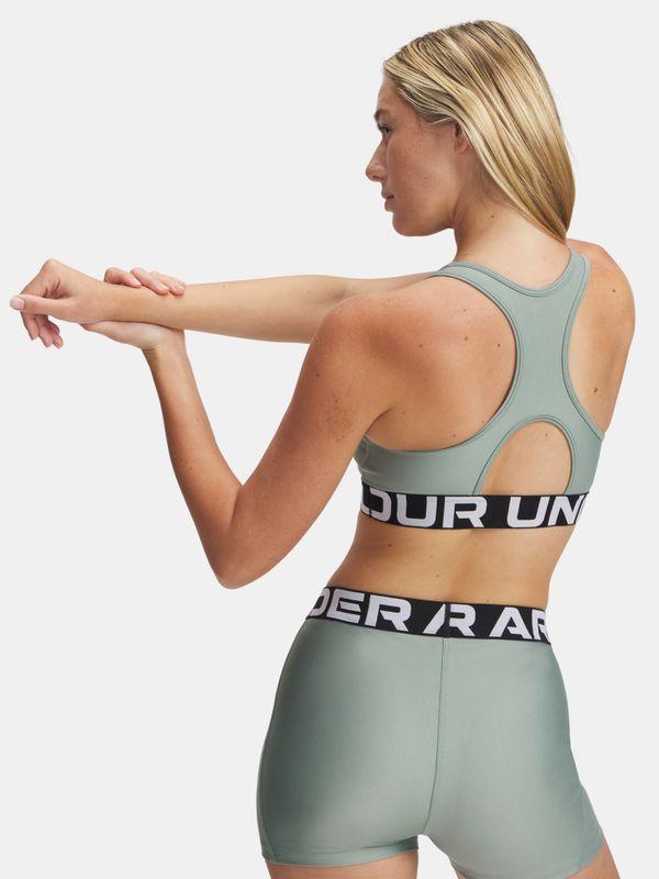 Podprsenka UA HG Mid Branded green