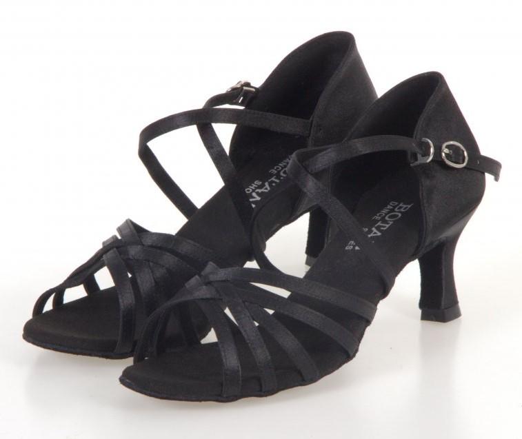 Tanečné topánky Botan čierne dámske