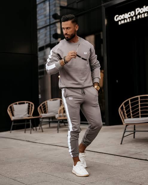 Olavoga komplet pánsky grey