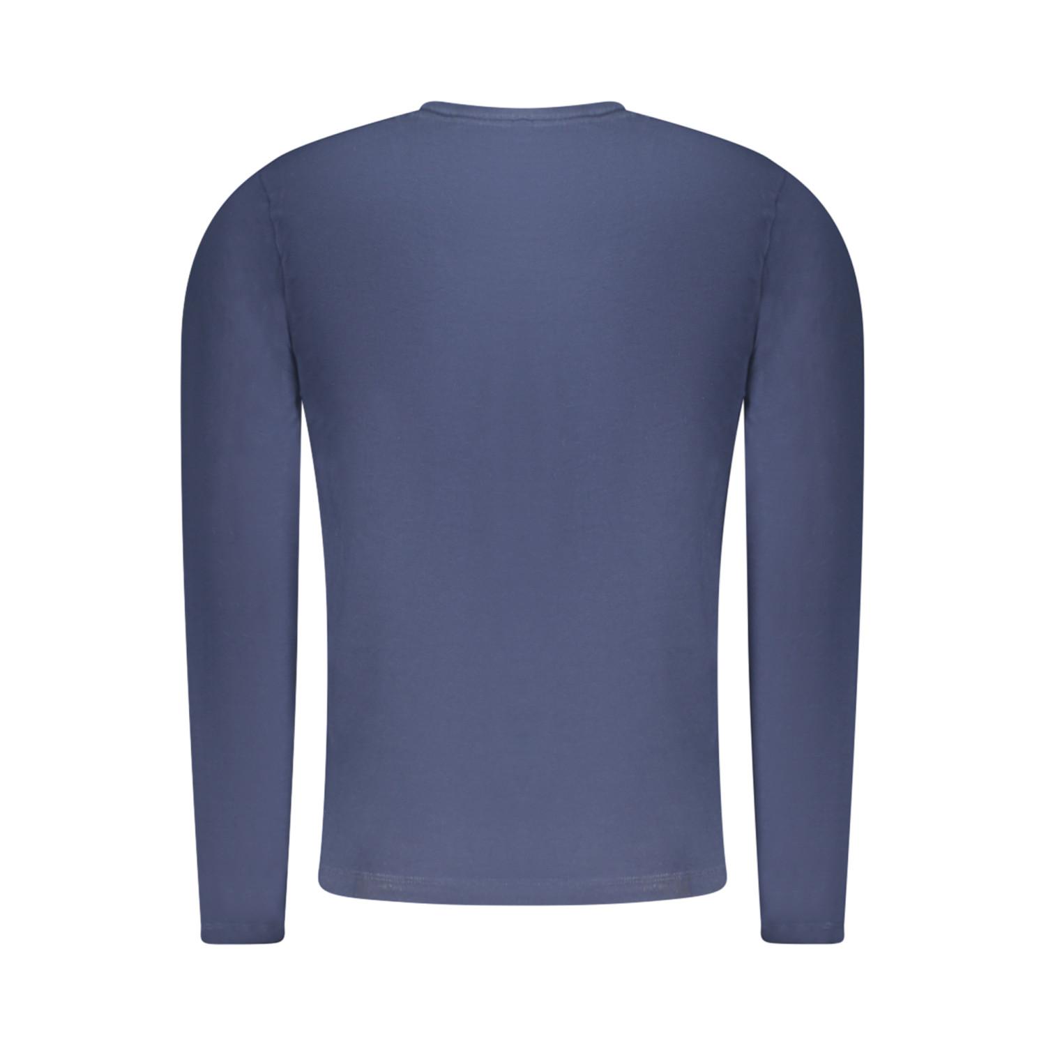 Pepe jeans pánske tričko dlr. original basic 2 long modré