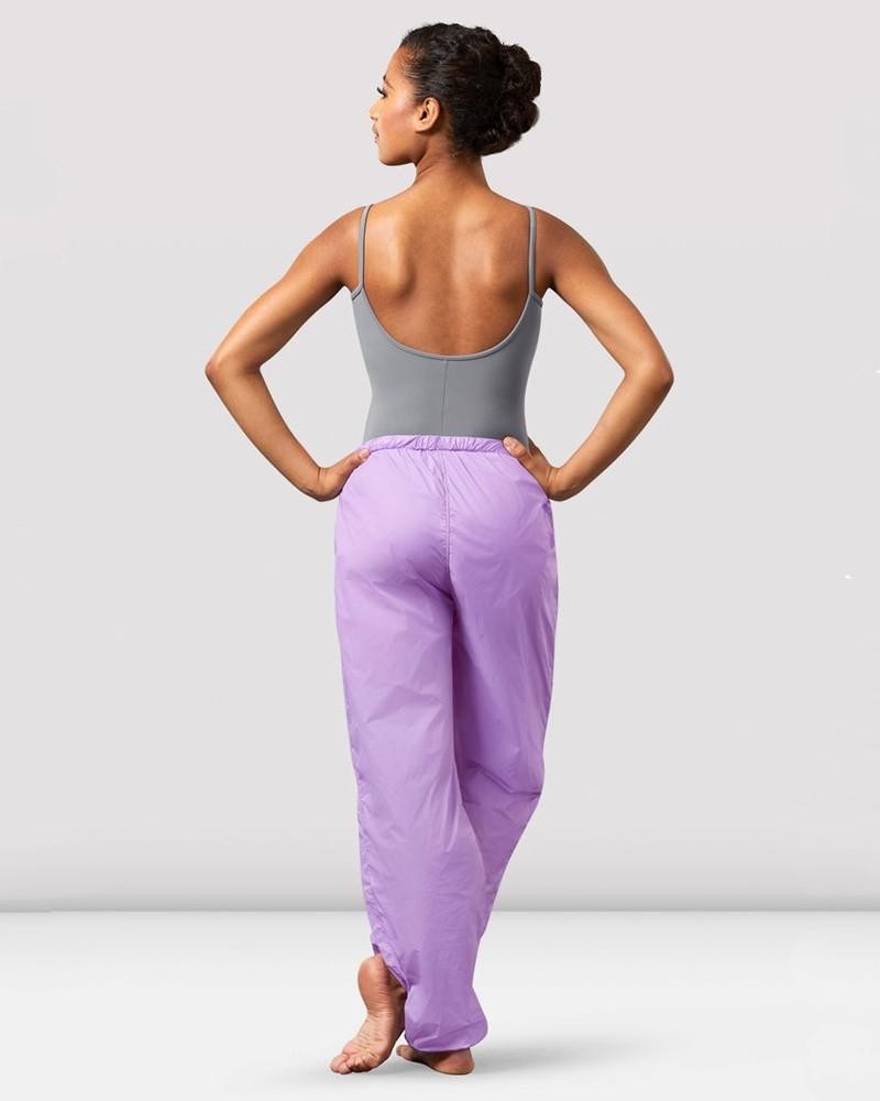 Bloch nohavice dámske  rip stop pants fialové