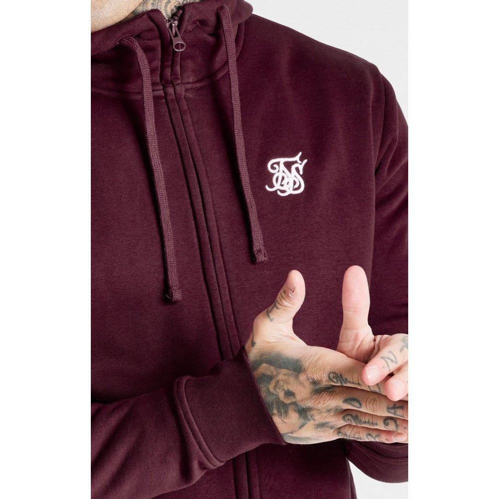 Siksilk mikina CORE ZIP THROUGH FUNNEL