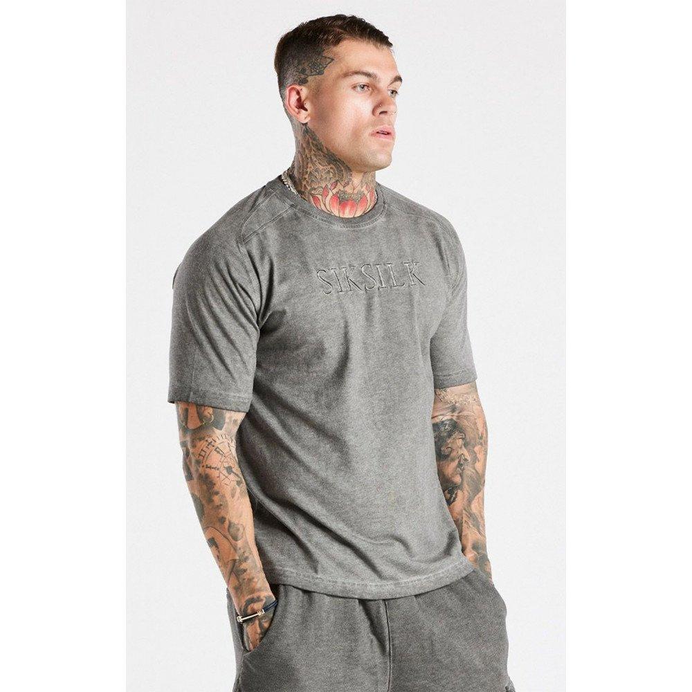 Siksilk tričko STRAIGHT HEM WASHED TEE