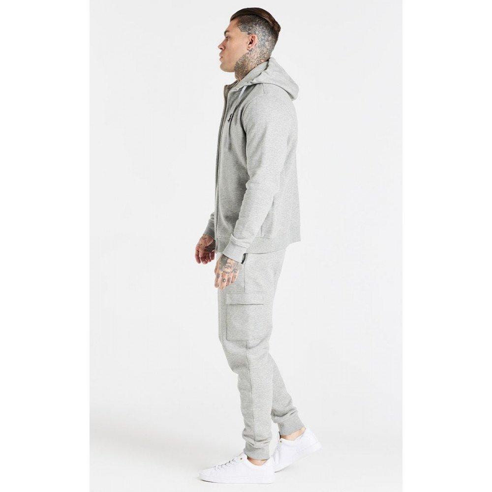 Siksilk mikina CORE ZIP THROUGH FUNNEL