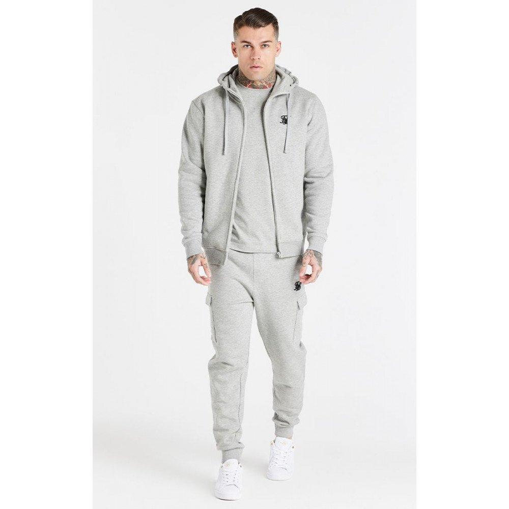 Siksilk mikina CORE ZIP THROUGH FUNNEL