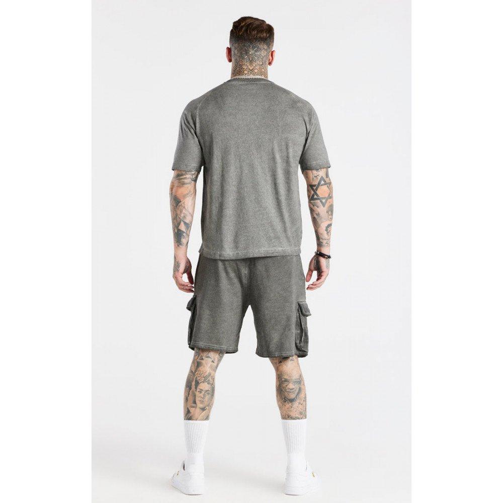 Siksilk tričko STRAIGHT HEM WASHED TEE