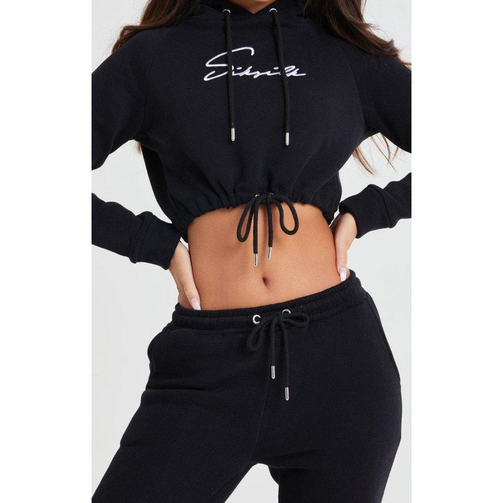 Siksilk mikina ESSENTIAL CROPPED CORE