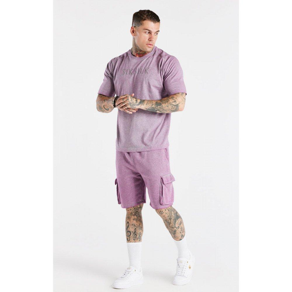 Siksilk tričko STRAIGHT HEM WASHED TEE