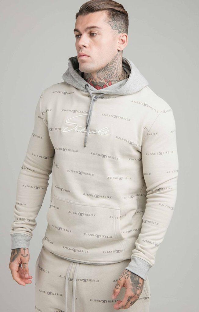 Siksilk mikina REFLECT PRINT OVERHEAD