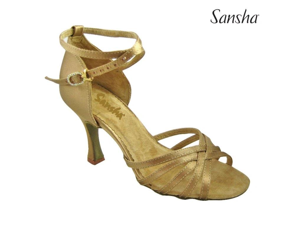 Sansha topánky ALAIA gold