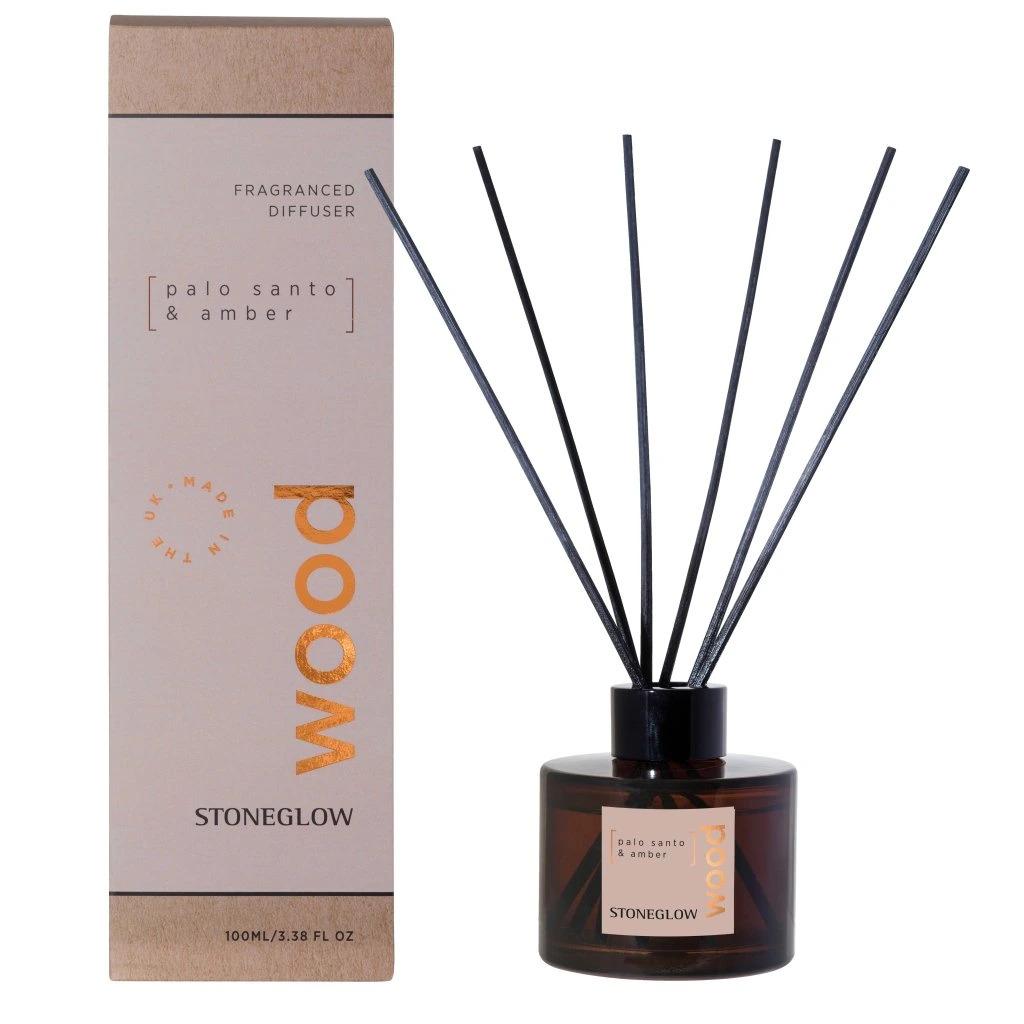 Stoneglow vonný difuzér palosanto jantár palo santo amber