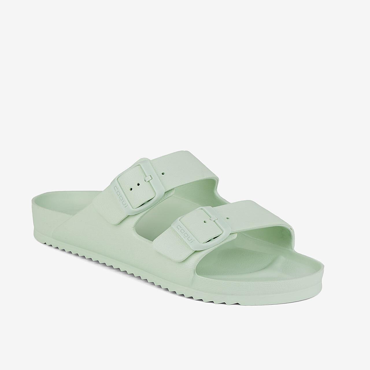 Coqui šľapky Kong W pastel lt. mint