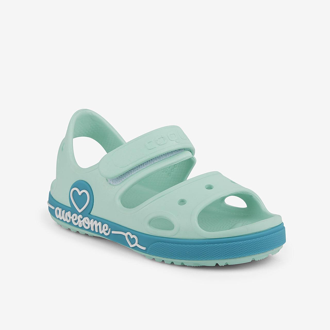Coqui sandale YOGI lt.mint/turquoise