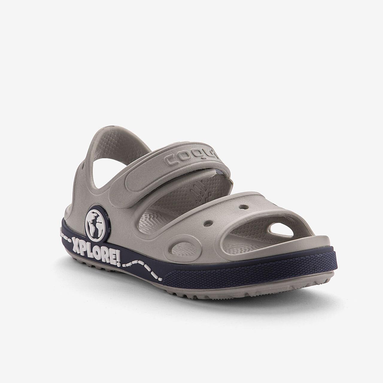 Coqui sandale YOGI mid grey/navy