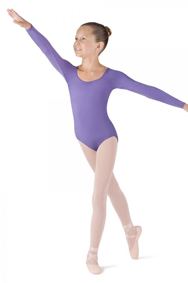 Dres Bloch detský MEGLIO dlhý rukáv fialový