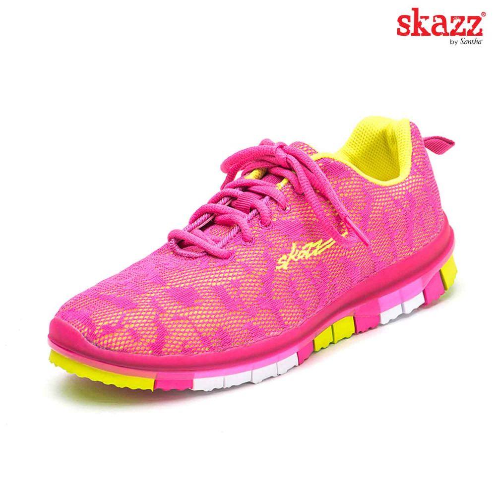 Sansha sneakers  SPICY Fuchsia/yelow