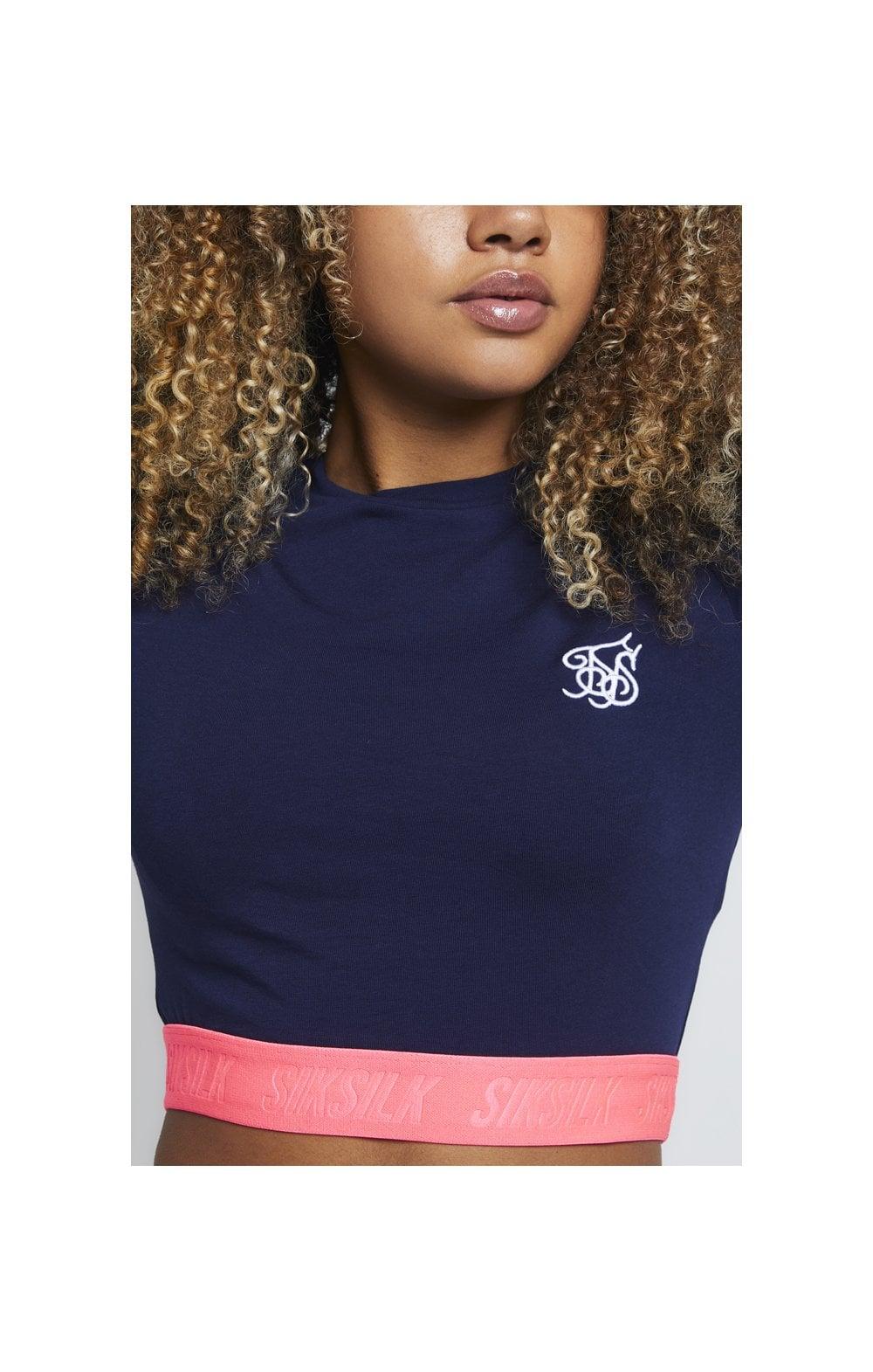 Siksilk tričko dlr. NEON TAPE CROP TEE