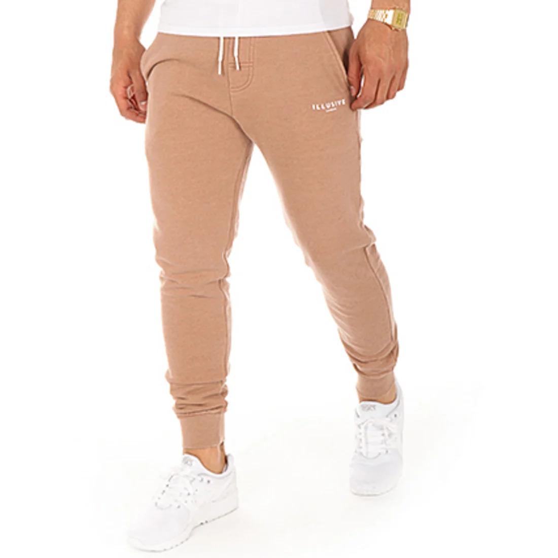 Illusive tepláky DUSKY JOGGERS dark salmon