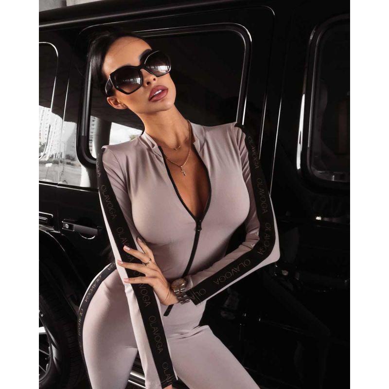 Olavoga overal dámsky beige