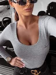 Olavoga tričko dlr. MADELYN grey dámske