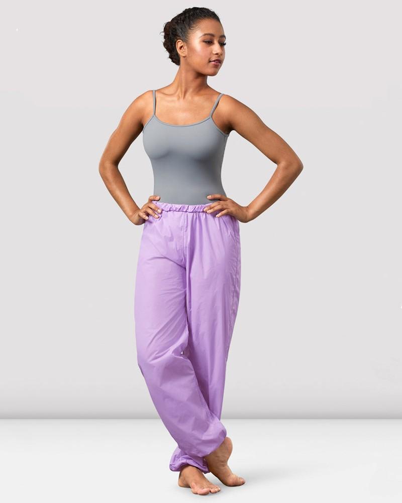Bloch nohavice dámske  rip stop pants fialové