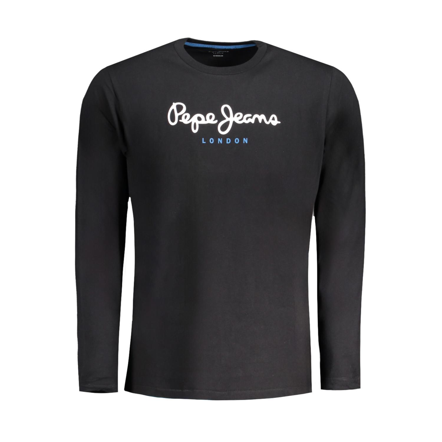 Pepe jeans pánske tričko dlr. EGGO LONG čierna