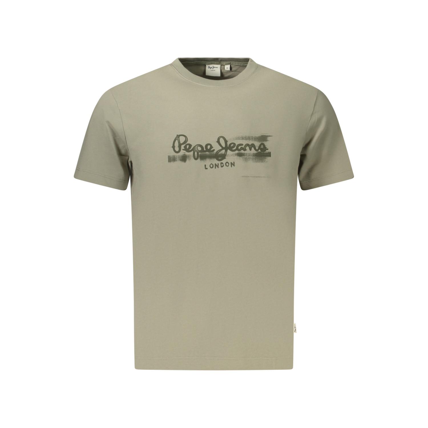 Pepe jeans pánske tričko SEASONAL LOGO FANTASY 3 palm green