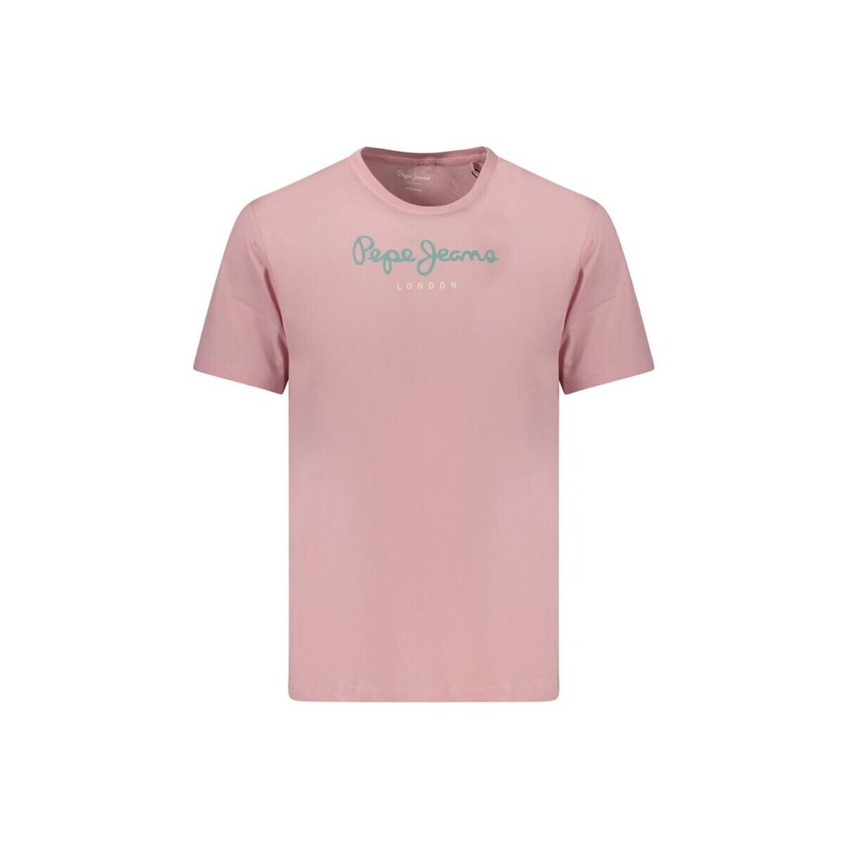 Pepe jeans pánske tričko EGGO N washed pink