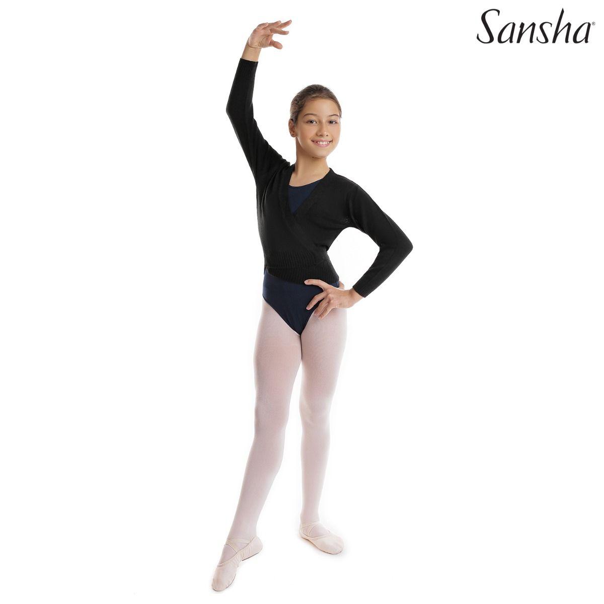 Sansha sveter Y VALERIYA black dievčenský