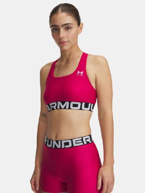 Podprsenka UA HG Mid Branded pink
