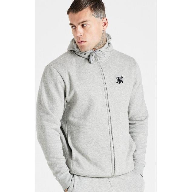 Siksilk mikina CORE ZIP THROUGH FUNNEL