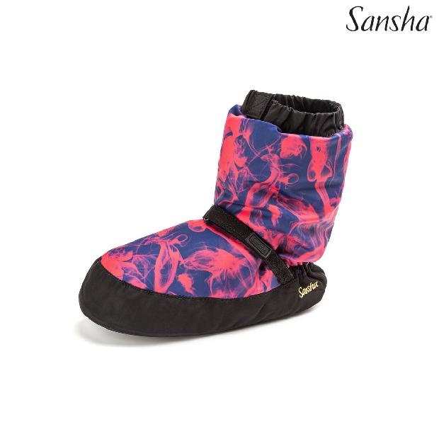 Booties dámske Sansha Nebraska red smoke