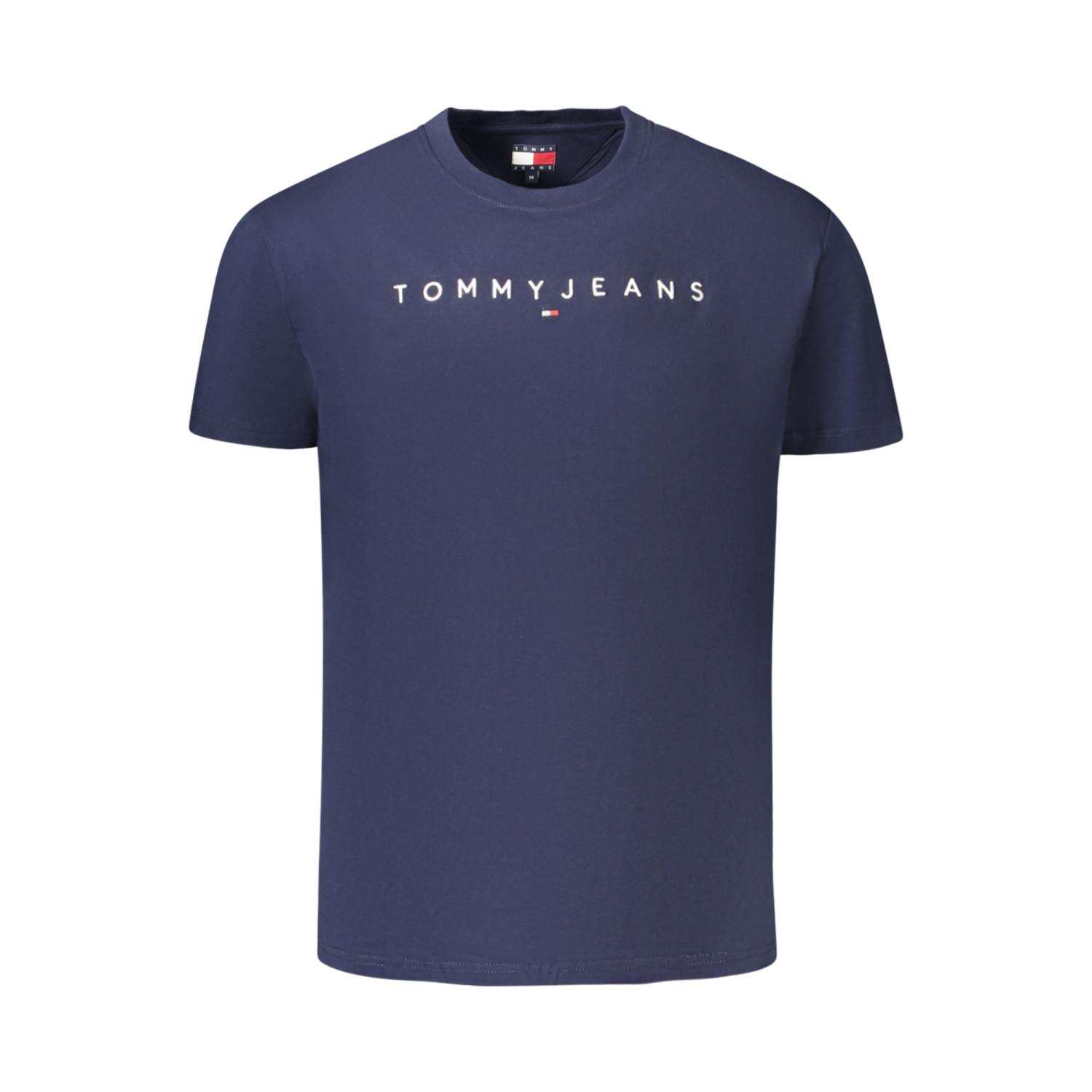 Tommy hilfiger pánske tričko TJM REG LINEAR LOGO TEE EXT dark night navy
