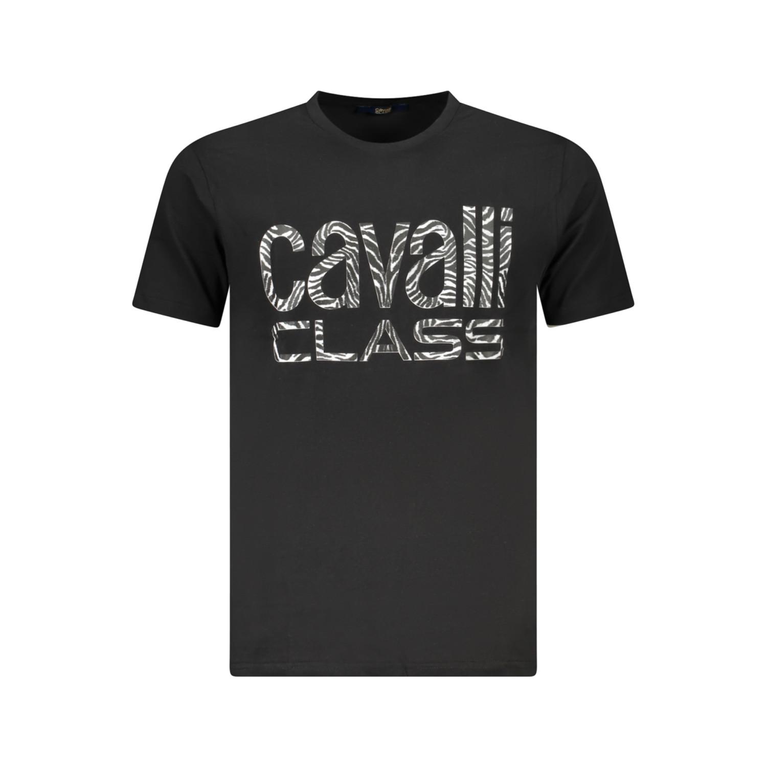 Cavalli class pánske tričko 24231 čierne